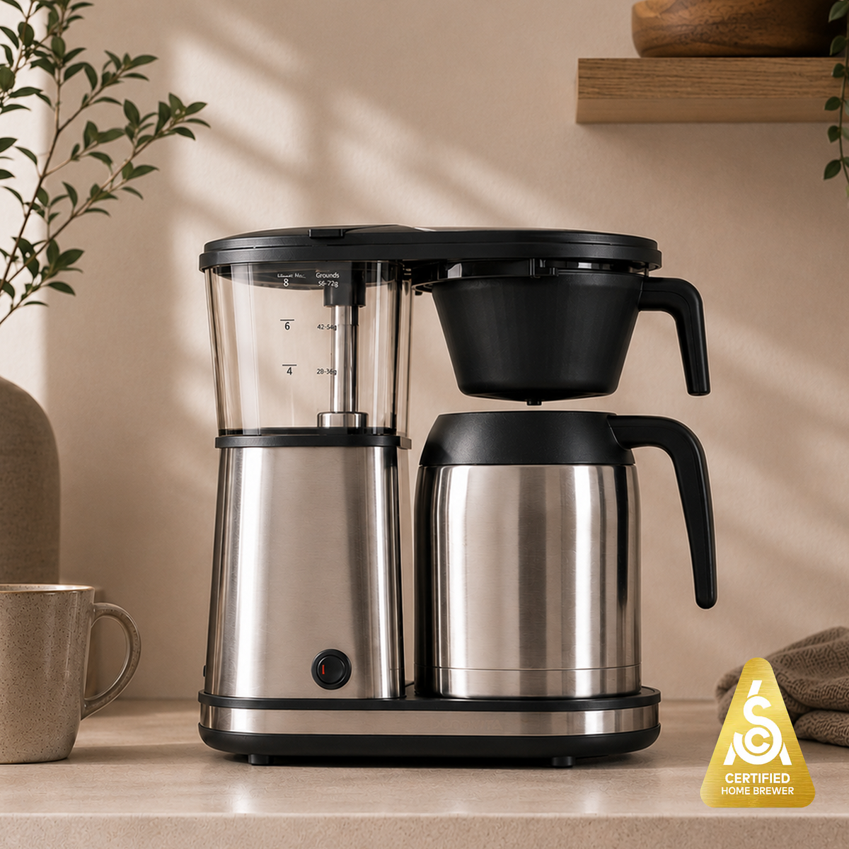 Connoisseur 8-Cup Drip Coffee Brewer